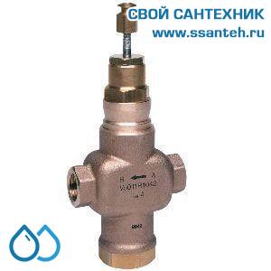 10104 Honeywell, V5011R1059 Клапан двухходовой (проходной) муфтовый, PN16, DN20, Kvs 6,3, 170 °C
