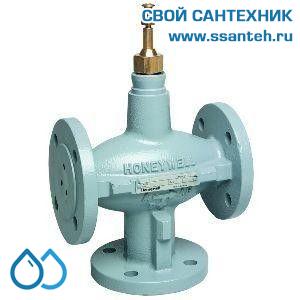 10236 Honeywell, V5015A1169 Клапан трехходовой линейный смесительный фланцевый, PN6, DN125, Kvs 215.0, 38мм, 2…120 °C