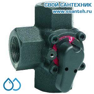 10270 Honeywell V5433A1072 Клапан трехходовой поворотный муфтовый, PN6, DN50, Kvs 40, 2…110 °C