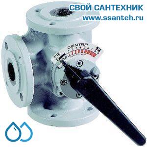 10290 Honeywell DR65GFLA Клапан трехходовой поворотный фланцевый, PN6, DN65, Kvs 63, 2…130 °C