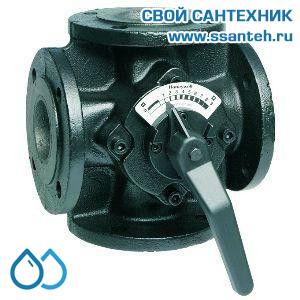 10312 Honeywell ZR65FA Клапан четырехходовой поворотный фланцевый, PN6, DN65, Kvs 63, 2…130 °C