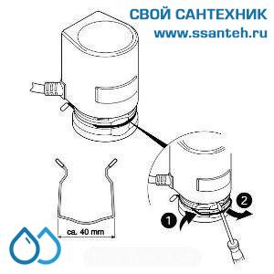 10376 Honeywell, MT8-230-NC Термоэлектрический привод для зонного регулирования, 2-pt, 90Н, 230Vac, 6,5мм, 6мин, NC