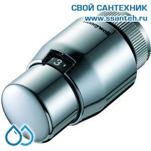 10448 Honeywell T4221 Термоголовка,  M30 x 1.5, 11,5 мм, хром/хром,