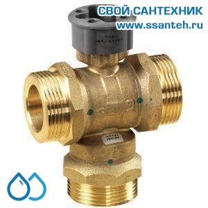 11168 Honeywell, VBG3-15-6.3 Клапан трехходовой регулирующий шаровой, PN25, DN15, G 1, Kvs 6,3