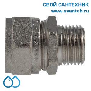 01167 Соединитель обжимной с переходом на нар.р. 26 х 1" 