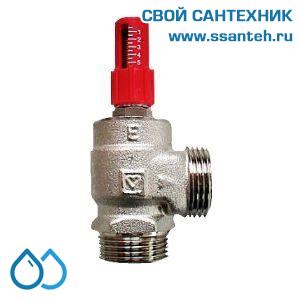 14954 HERZ 1400441 Клапан перепускной угловой, DN15, 3/4", наружная резьба