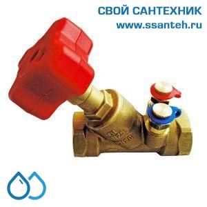 15033 HERZ 1401706 Клапан балансировочный для отопления с постоянным значением, DN50, 2", PN20, Kvs 33,00 м3/час, 110°С, Штремакс-M