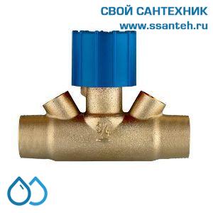 15199 HERZ 1421612 Вентиль регулирующий для гелиосистем, DN20, Kvs 3,4 м3/час, 200°С, Штремакс-4216, с соединением под пайку