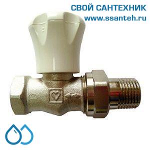 15329 HERZ, 1552331 Вентиль ручной GP 1/2" проходной, эконом