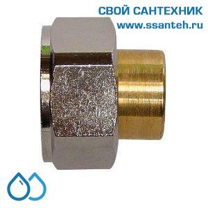 15445 HERZ, 1623666 Соединитель д/пайки G2 3/8"х54