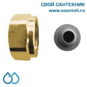 15807 HERZ, 1627423 Фитинг с металлическим уплотнением G1 1/4x28