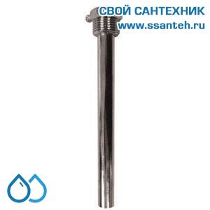 15860 HERZ, 1631301 Гильза погружная из латуни для 7420, 7421 , 1/2"