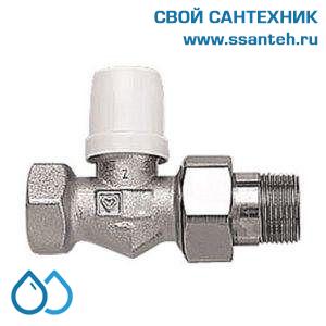 16030 HERZ 1682386 Клапан ручной радиаторный прямой, 1", Kvs 7,0 м3/час, PN 10 бар, 110°C, с точной предварительной настройкой.