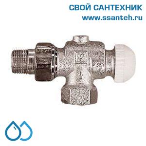 16223 HERZ 1772890 Клапан термостатический радиаторный осевой, 3/8", Kvs 0,85 м3/час, PN 10бар, 120°C