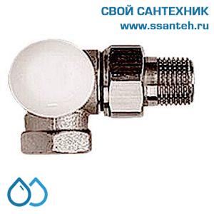 16245 HERZ 1775890 Клапан термостатический радиаторный трехосевой л., 3/8", Kvs 0,85 м3/час, PN 10бар, 120°C