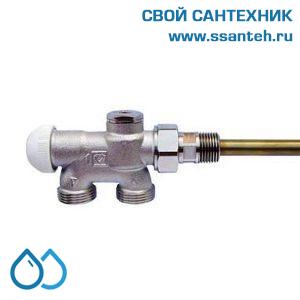16298 HERZ 1776742 Узел термостатический одноточечный VTA-40 для однотрубных систем, 3/4", 290/11мм