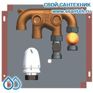 16364 HERZ, 1810026 Узел подключения для радиаторов и теплых полов, клапан RL-1