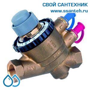 17914 Honeywell, V5004TY10251500 Регулятор расхода клапан Kombi-QM муфтовый, DN25, PN25, 120C, 35-400кПа, 0,045-0,150 м3/ч, 2,5 мм