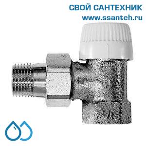 17952 Honeywell V2020EVS20 Клапан термостатический радиаторный угловой, 3/4", Kvs 0.75, Ру 10, 130 С, dPmax=1бар, соединение с резьбой до кольца, настройка