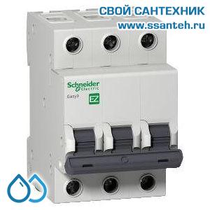 18252 Автоматический выключатель EASY 9 3П 16А С 4,5кА 400В
