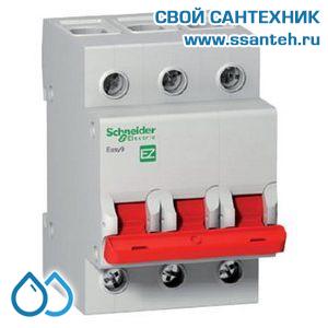 18255 Выключатель нагрузки EASY9 (модульный рубильник) 3П 40А