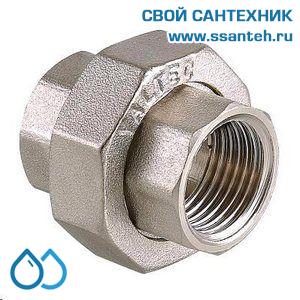 18986 Сгон прямой американка 3/4" ВР-ВР