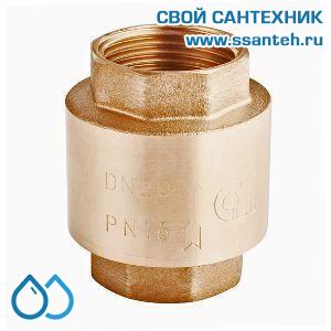 19984 Клапан обратный с латунным сердечником, PN 10, 1 1/2"