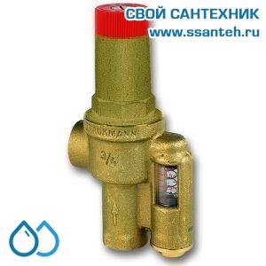 22074 Honeywell DU146M-11/4A Клапан перепускной с индикатором перепада давления, PN16, 0,05 ... 0,5 бар, 130 °С, 232 кВт (200 000 кКал/час)