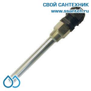 23364 Termicus WS50 Гильза для погружного датчика, нержавеющая сталь, 1/2", 8 мм, L50 мм