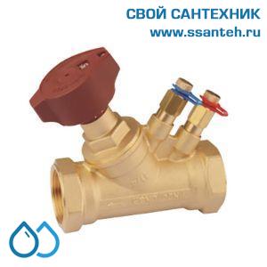 23708 SBV32HX Клапан запорно-балансировочный ручной, ВР, DN32 PN16, Kvs 15,  с изм.нип. тип NB