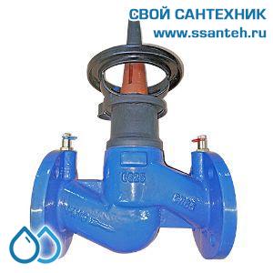 23725 V4S080 Клапан балансировочный фланцевый, DN80 PN16, Kvs 111м3, с измерительными ниппелями