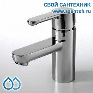 03362 BRAVAT F13783C-2(ST 0126) Stream Смеситель для ванной комнаты на раковину низкий, хром