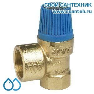 08437 WATTS Клапан предохранительный SVW 3/4" 6 бар